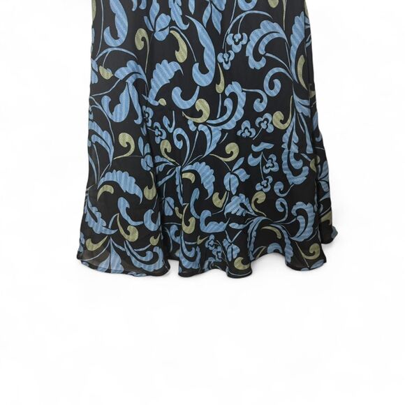 Women's Versailles Small Abstract Swirl Floral Skirt Whimsigoth Fairycore - Picture 3 of 5